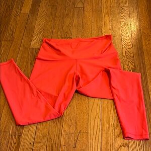 Old Navy Active, XL, workout leggings, bright orange